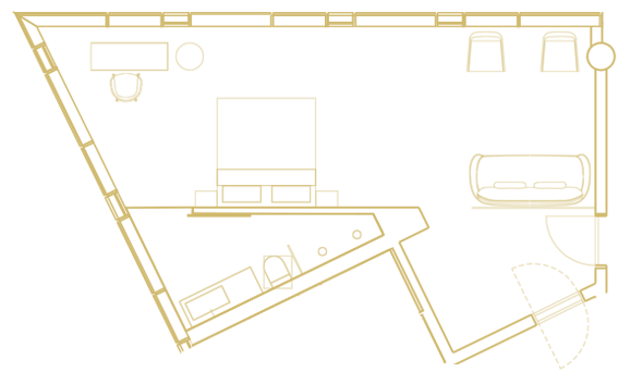 Keilir Corner Suite layout