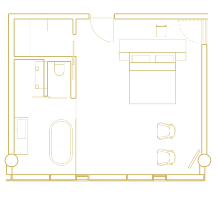 Hengill Suite layout